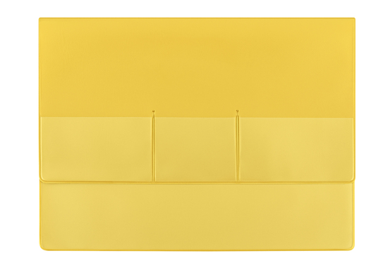 CreativDesign® Wagenpapiertasche "Folie4" Normalfolie  gelb
