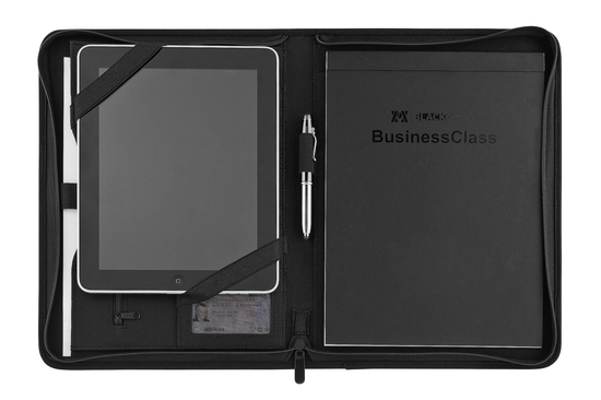 Blackmaxx® Businessportefolio "EconomyPlusA4 RV" schwarz