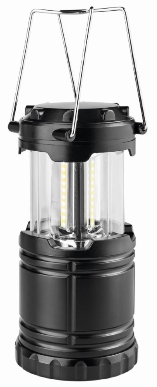 Metmaxx® LED MegaBeam Laterne "OutdoorBuddyMini" schwarz