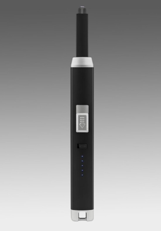 Metmaxx® BBQ Feuerzeug "FutureTechFire" schwarz