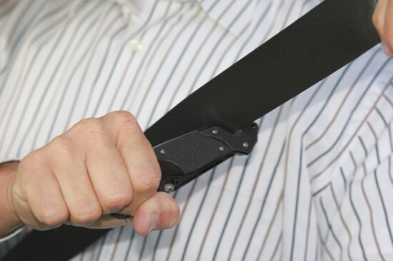 Metmaxx® Rettungsmesser "CompactSecurity" schwarz