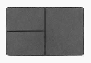 CreativDesign® Ausweistasche "Euro" Reflexfolie anthrazit mit Einschub