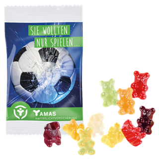 Vegane Fruchtgummi in Standardformen 15 g