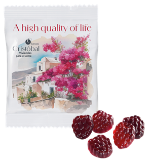 Veganes Fruchtgummi mit weniger Zucker