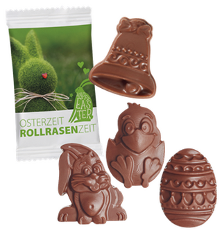 Oster Schoko-Figuren im Papierflowpack