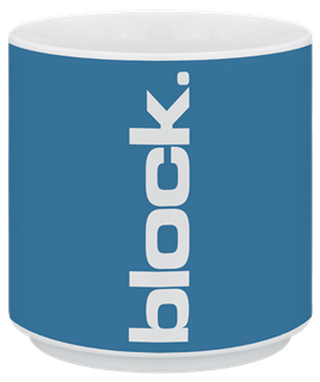 SND Porzellanbecher Hamburg ohne Henkel