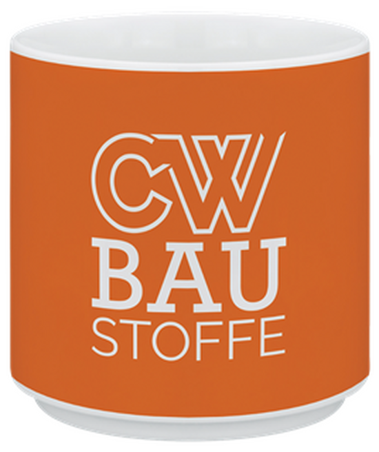 SND Porzellanbecher Hamburg ohne Henkel