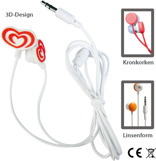 Schmuck-Kopfhörer im 3D-Design