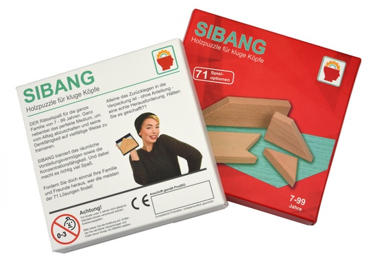 Holzpuzzle SIBANG