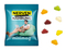 Fruchtgummi Standardformen, ca. 70 x 90 mm, 15 g, Standard-Folie weiß - Schiffchen