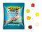 Fruchtgummi Standardformen, ca. 60 x 90 mm, 10 g, Papier/PE-Verbundfolie weiß - Haus