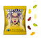Fruchtgummi Standardformen, ca. 60 x 90 mm, 10 g, Cyclepaper weiß - Auto