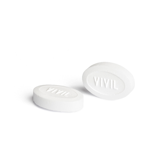 Vivil DoubleMint, ca. 60 x 60 mm, 2 g, Standard-Folie weiß -