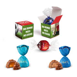 Lindt Werbewürfel, ca. 36 x 36 x 36 mm, 11,5 g,  - Lindt Fioretto: Nougat