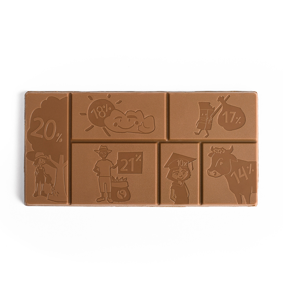 Die Gute Schokolade Individuell, ca. 10 x 156 x 80 mm, 100 g,  -