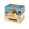 Fruchtkaramellen in Geschenk Mini-Palette klein, ca. 60 x 40 x 54 mm, 32 g,  -