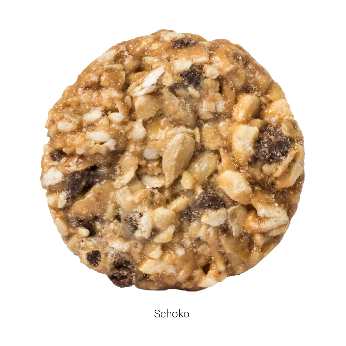 Vital Snack, ca. 60 x 90 mm, 7 g, Standard-Folie transparent - Schoko