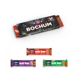 3Bears Oat Bar im Werbeschuber