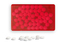 MintCard, ca. 77 x 48 x 6 mm, 7 g, rot-transparent -