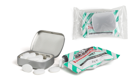 Fisherman's Friend Combi Pack, ca. 150 x 80 mm, 25 g, silber-matt -