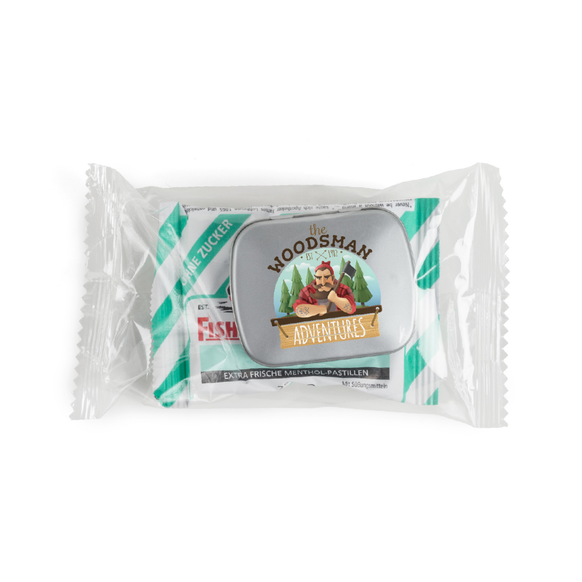 Fisherman's Friend Combi Pack, ca. 150 x 80 mm, 25 g, silber-matt -