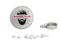 Mini Clic Clac Box, ca. 53 mm Durchmesser, Höhe 18 mm, 20 g, blank - zuckerhaltige Pfefferminztabletten