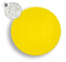 Super Mini Clic Clac Box, ca. 45 mm Durchmesser, Höhe 15 mm, 12 g, PMS Yellow C - Pfefferminzpastillen extra stark