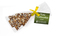 Schoko Christmas Tree, ca. 200 x 90 mm, 30 g, Gelbe Schleife - Vollmilchschokolade (Topping Knusperkugeln)