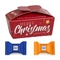 Xmas Ballotin, ca. 77 x 42 x 45 mm, 16 g,  - Ritter Sport: Edelnugat & Karamel Duo
