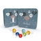 Appventskalender Maxi Eco , ca. 286 x 286 x 40 mm, 300 g,  - Lindor Kugeln