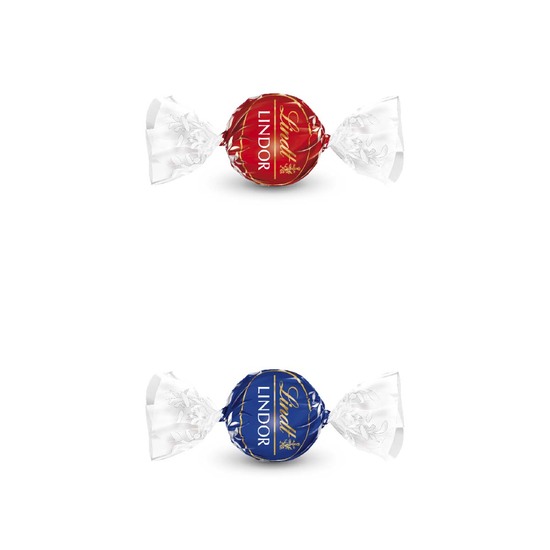 Geschenk Mini-Palette klein, ca. 60 x 40 x 54 mm, 28,8 g,  - Lindor Mini Kugeln