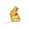 Lindt Lindor Kugel in Werbekartonage "Osterhase", ca. 124 x 139 mm, 12,5 g,  - Milchschokolade