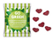 Fruchtgummi Standardformen 15 g Herz transparente kompostierbare Folie