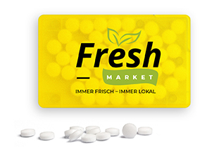MintCard 14 g  gelb-transparent