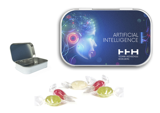 Nostalgiedose 51 g Bonbons 3 g weiß