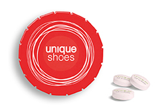 Super Mini Clic Clac Box 23 g Sweetprints Rote Früchte PMS 032 C