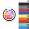 Sitzkissen Full Colour Budget Seat Rund