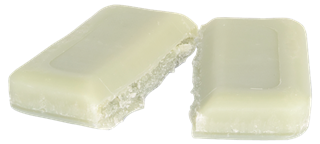 Festes Duschgel 'body & hair' in Pergament