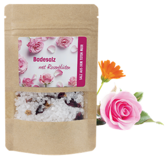 ZIP-Tasche mit Badesalz 30 g