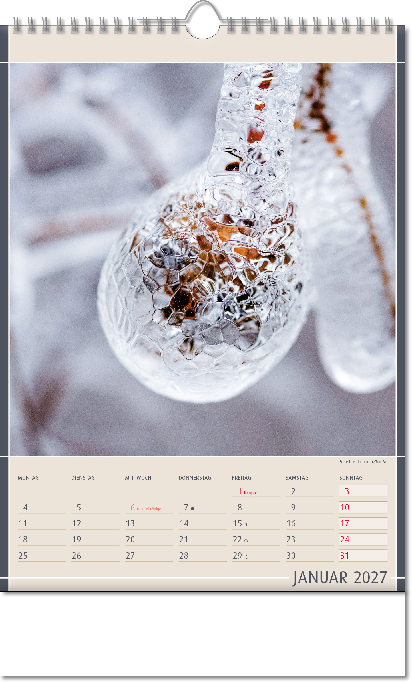 Bildkalender Fundstücke der Natur, Wire