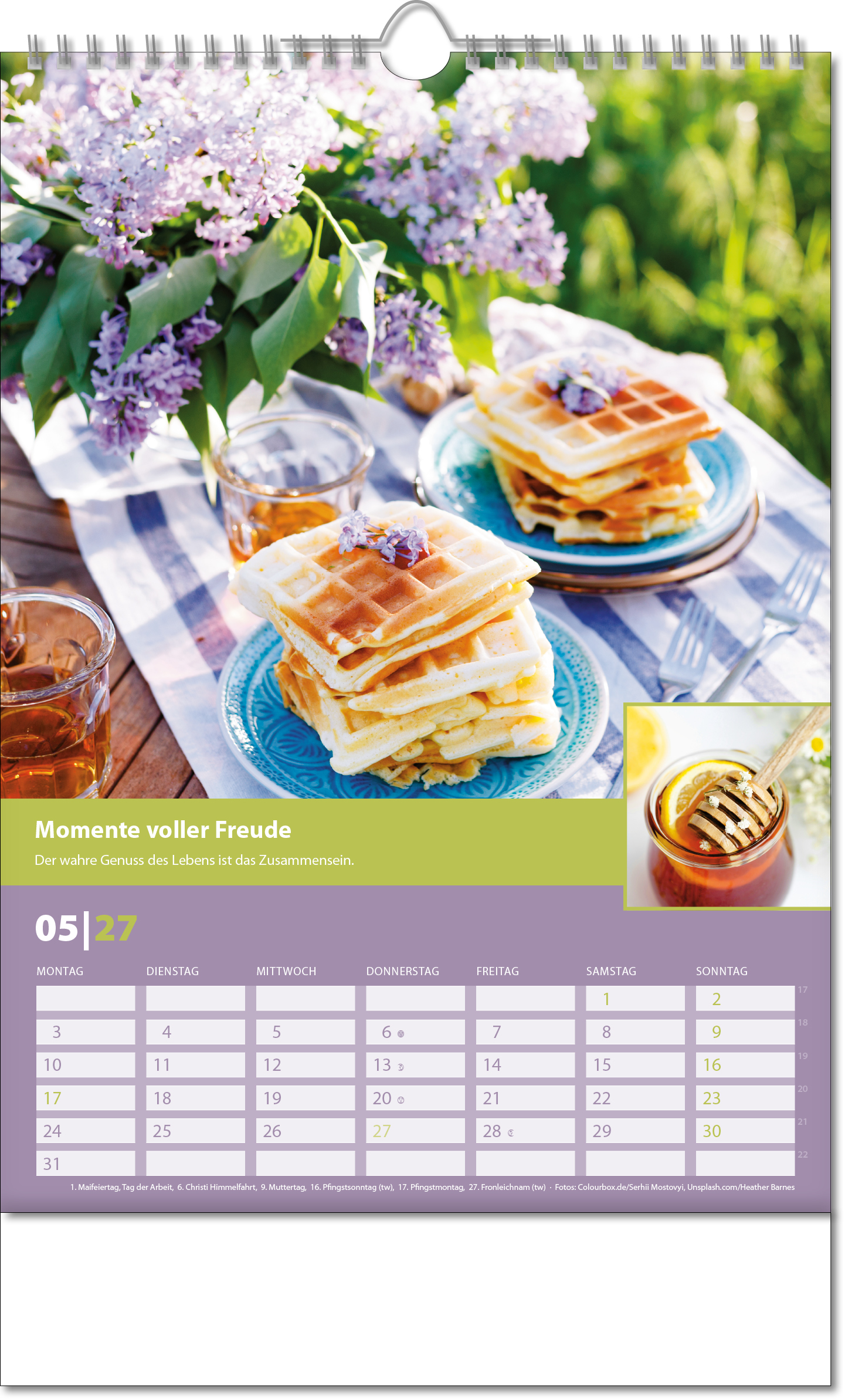 Bildkalender Landlaune, Wire