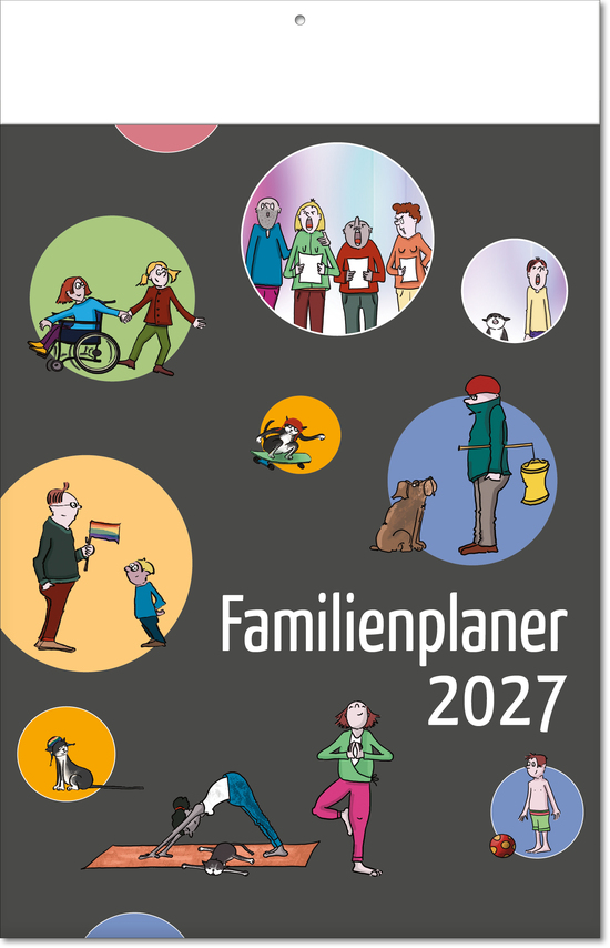 Bildkalender Familienplaner, Fälzel