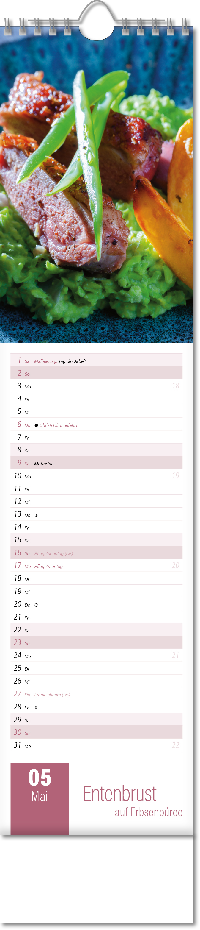 Bildstreifenkalender Aromaküche,Wire