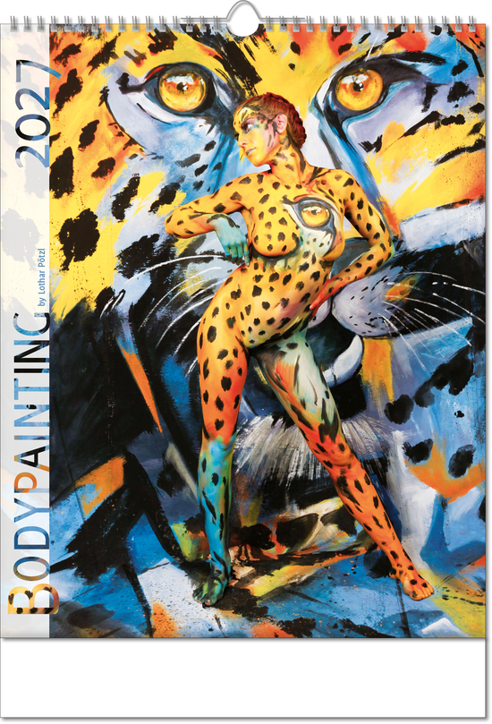 Kalender Bodypainting, Wire