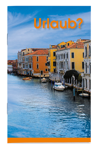 Taschenkalender Status, grau/blau, Karton