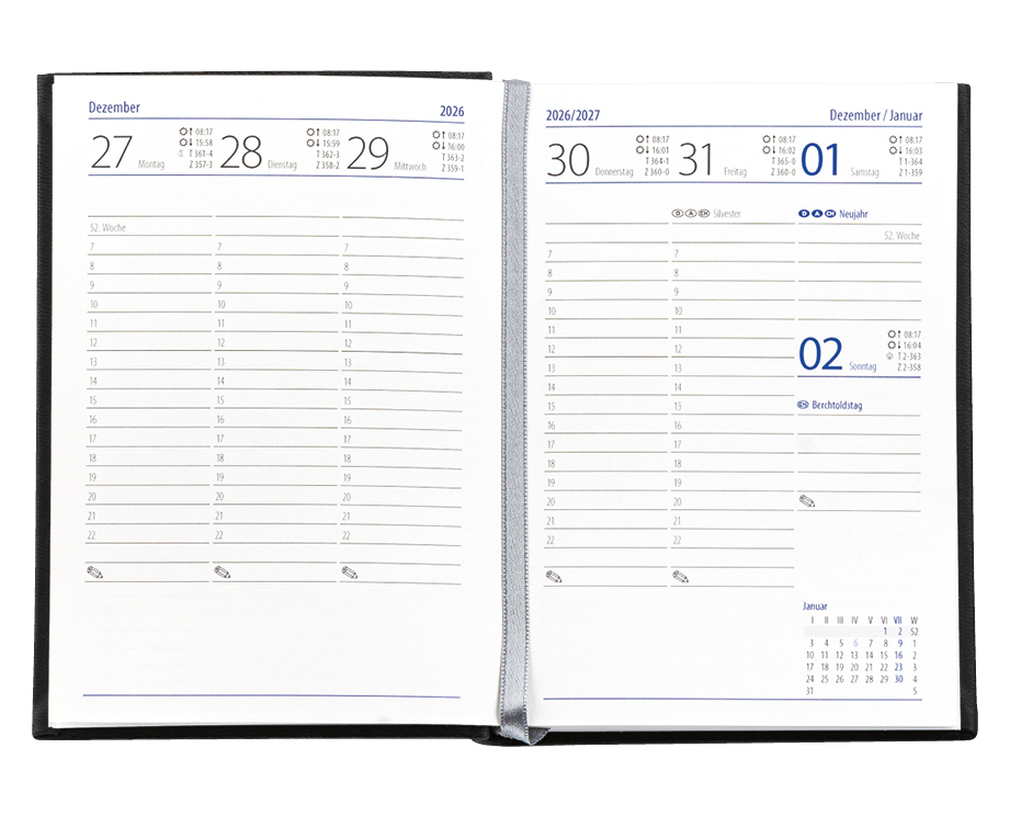 Taschenbuch Woche, Fashion dunkelblau