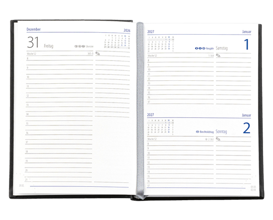 Taschenbuch Tag, Slinky mittelblau