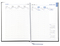 Wochenkalender Business D, Fashion dunkelblau