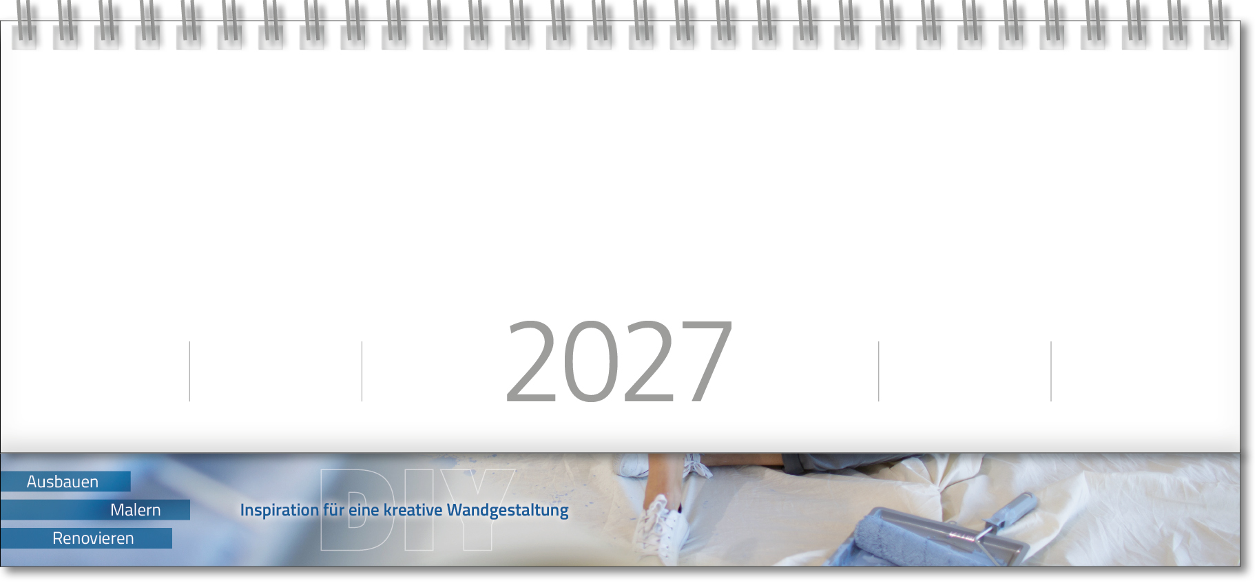 Schreibtischquerkalender Universal INT