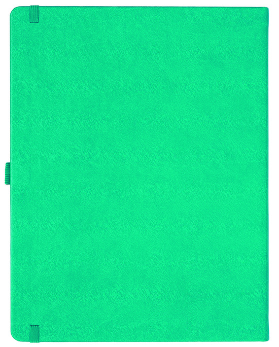 Notizbuch Style Large im Format 19x25cm, Inhalt blanco, Einband Slinky in der Farbe Turquoise